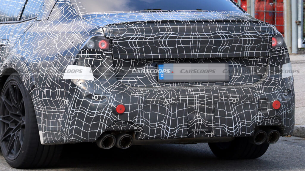 Four Tailpipes Prove Neue Klasse BMW M3 Still Breathes Fire