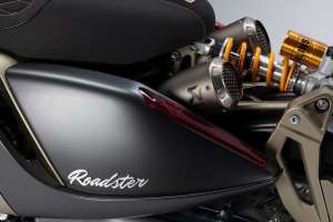 The all-new Italjet Roadster 400 retro-futuristic scooter