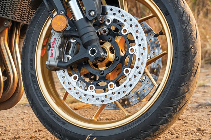 Honda CB1000 Hornet SP front brakes