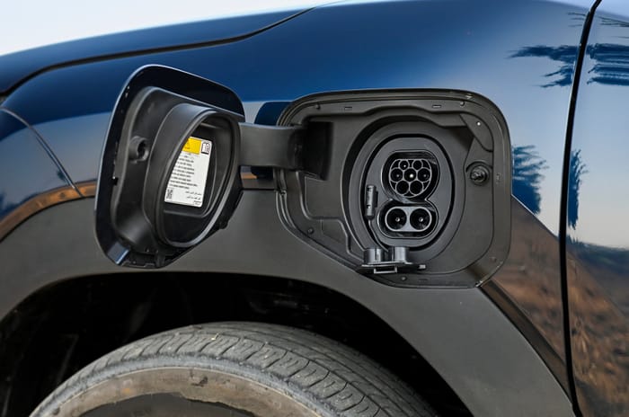 Maruti e Vitara charging port