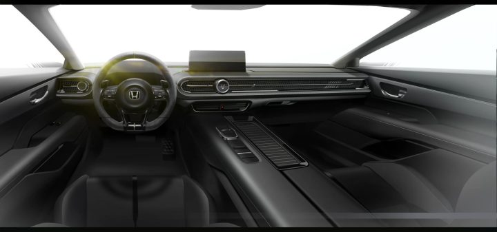 Honda Prelude Interior Design Sketch Render
